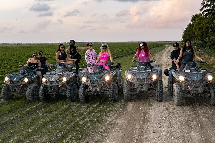 Epico tour in ATV a Miami con occhiali e casco