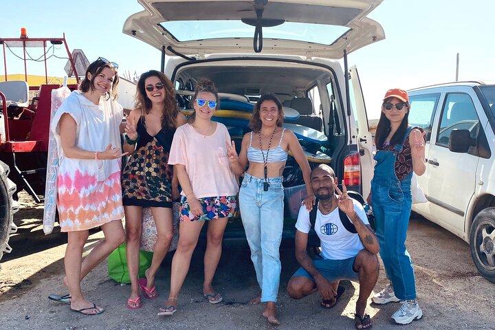 Lisbon Surf Guide - surfklass & hämtning