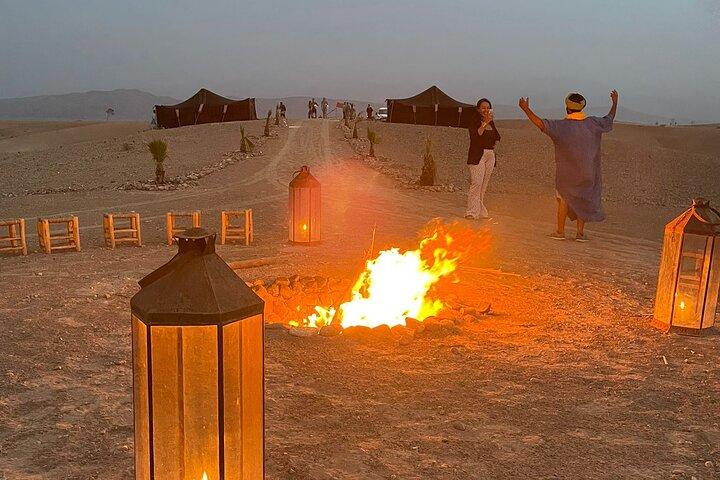 Sunset Quad and Camel Ride Tour in Agafay Desert with Dinner