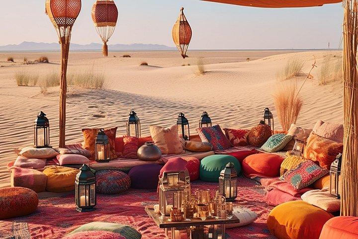 Esplorazione privata delle dune dorate di Merzouga da Marrakech