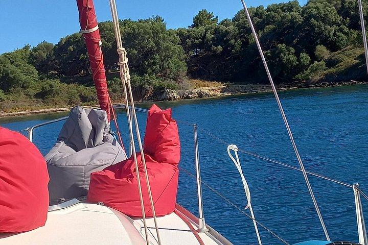 4 Hours Private Day Cruise with Sailboat in Corfu