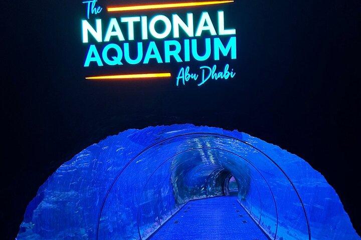 アブダビ国立水族館チケット（オプション送迎付き）