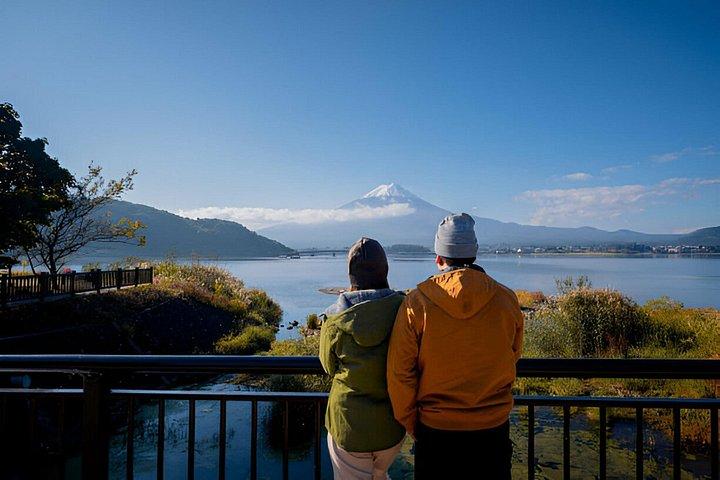 De Tokyo : excursion privée d'une journée au mont Fuji et à Hakone