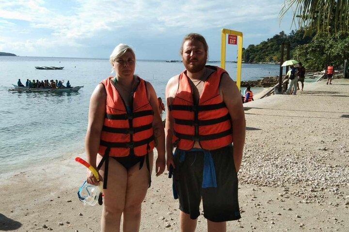Cebu Walhai-Beobachtung mit Inselhopping auf Sumilon