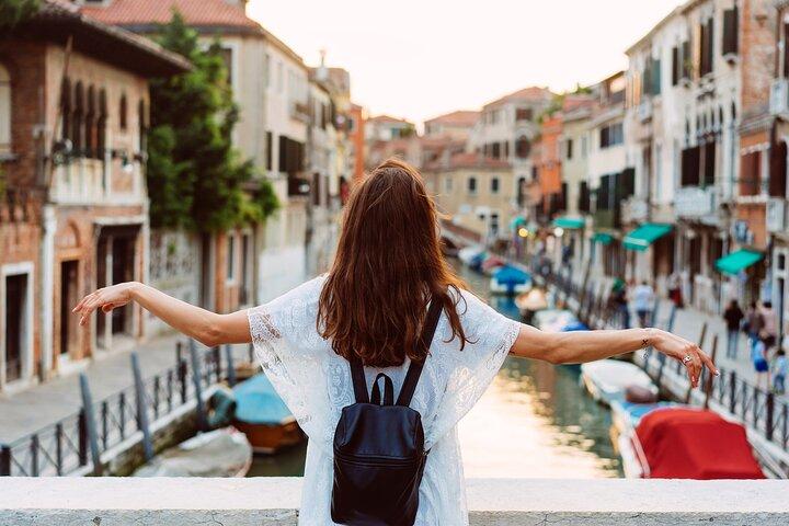 Veneza em um dia: Cidade Walk, Murano & Burano com almoço
