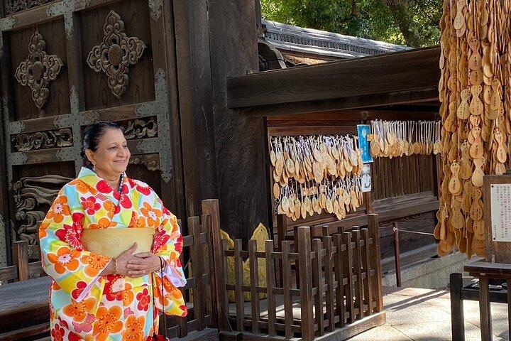 Excursão privada de dia inteiro em Kyoto com coleta