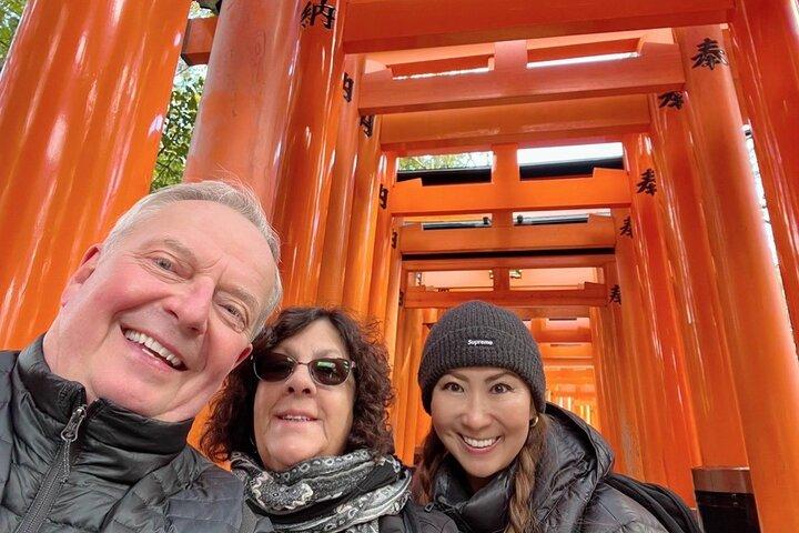Excursão privada de dia inteiro em Kyoto com coleta