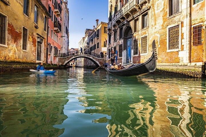 Excursion privée en famille en kayak : Découverte de Venise