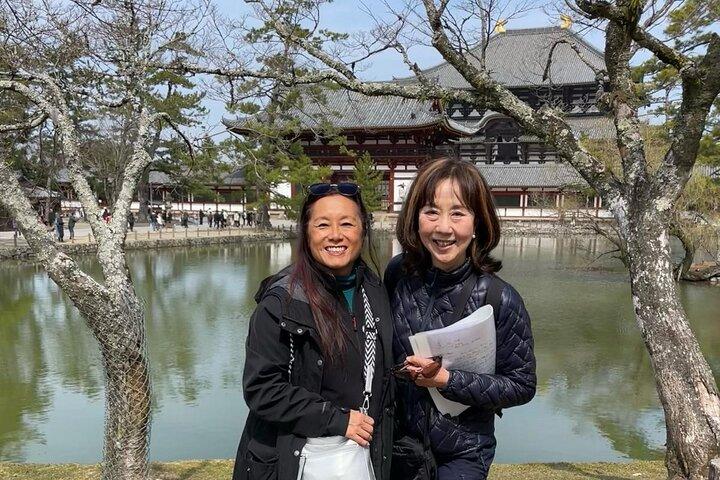 Excursion d'une journée à Nara au départ de Kyoto avec un guide agréé