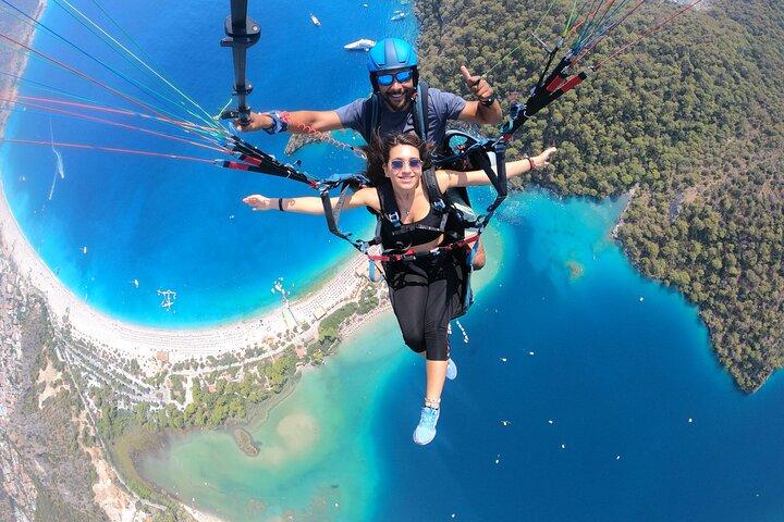 Tandem Paragliding Flight Experience Babadağ Mountain Fethiye