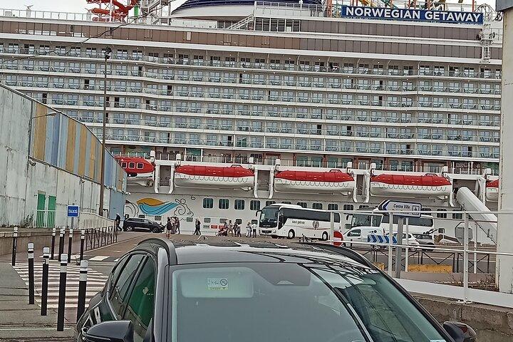 Privat taxa fra Le Havre til Paris
