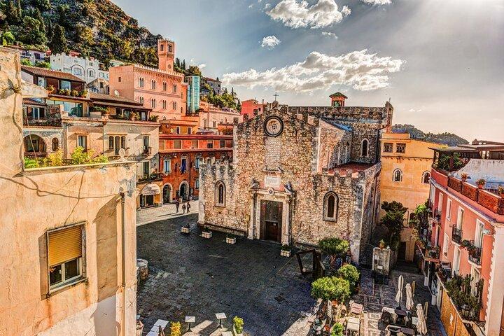 Heldags privat tur til Etna og Taormina