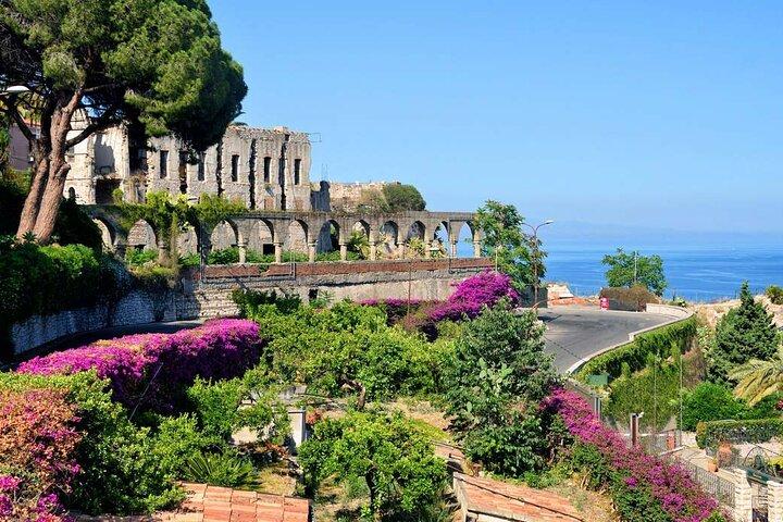Heldags privat tur til Etna og Taormina