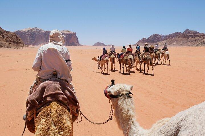 Private morgendliche Wüstensafari mit Kamelreiten in Dubai