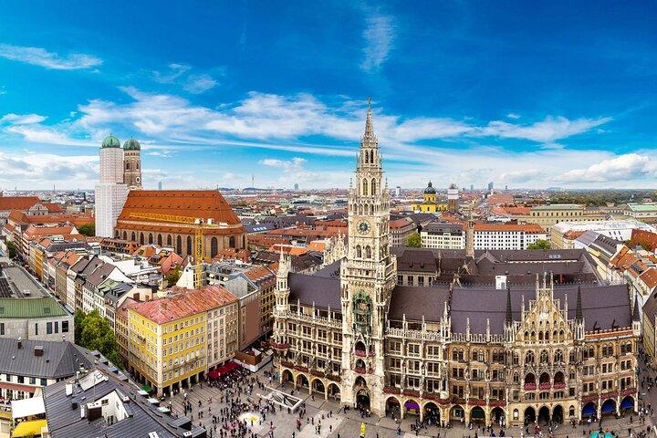 Prag till München privat transfer med 2 timmars sightseeing
