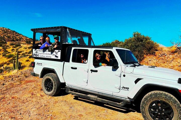 Excursión en jeep desde el desierto de Sonora a la montaña a minutos de Scottsdale