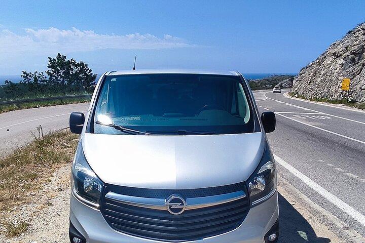Transferência privada com minivan de Dubrovnik para Split