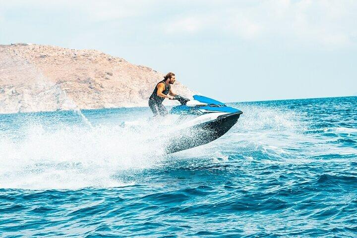 Mykonos Jet Ski äventyr i Super Paradise Bay