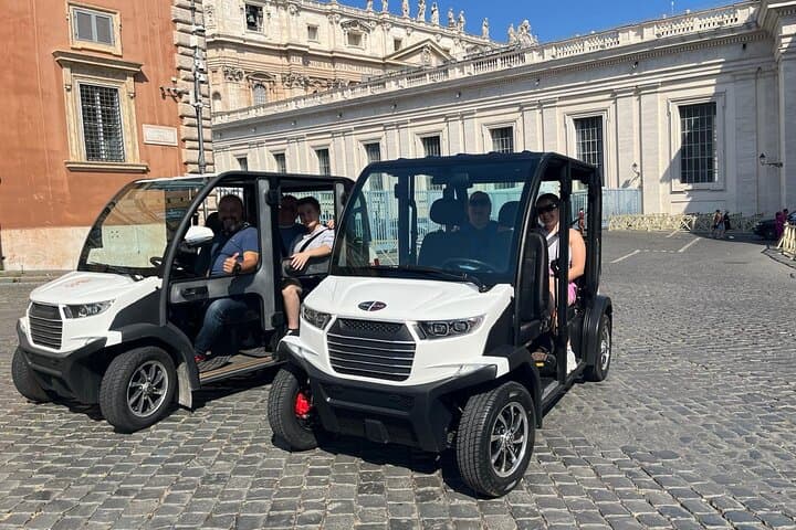 Private Golf Cart Tour in Rome