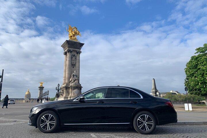 Paris-turné med en privat förare