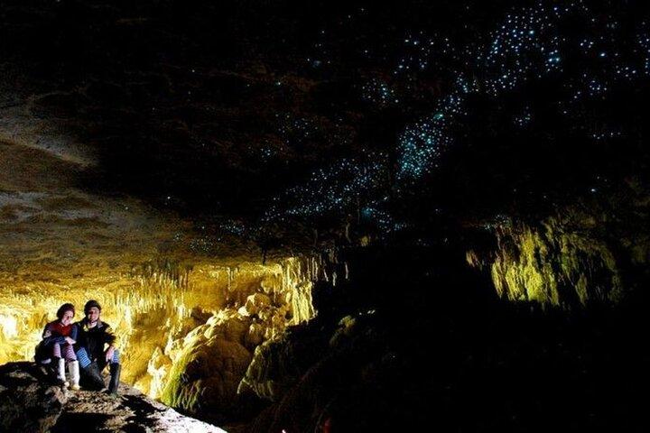 Waitomo Glow Worm Caves Tour vanuit Auckland