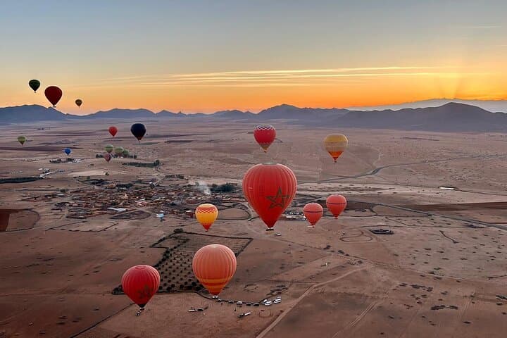 Hot Air Balloon Flight Marrakech with German Company