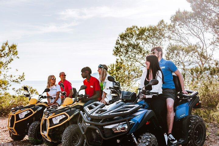 Excursion en quad en VTT à Santa Eulalia à Ibiza