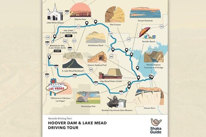Visite audio libre du barrage Hoover et du lac Mead