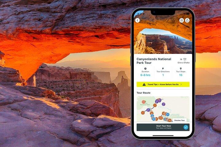 Visite audio libre du parc national des Canyonlands