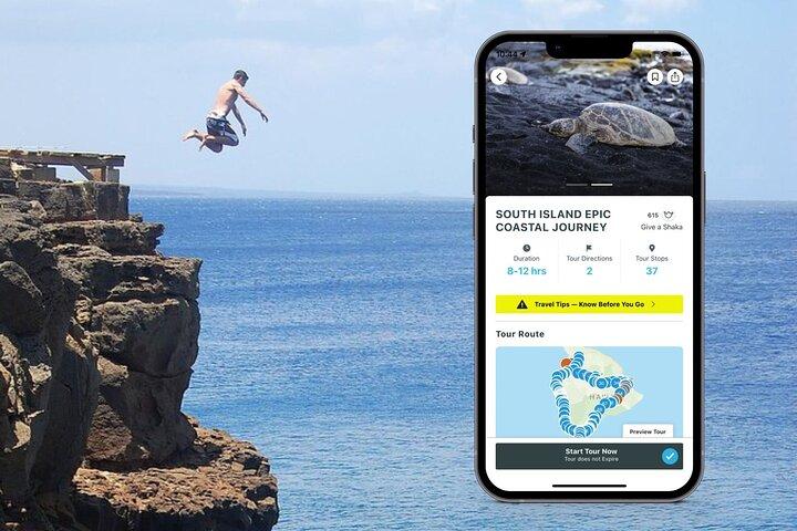Big Island : tour guidato autonomo del circuito costiero dell'Isola del Sud