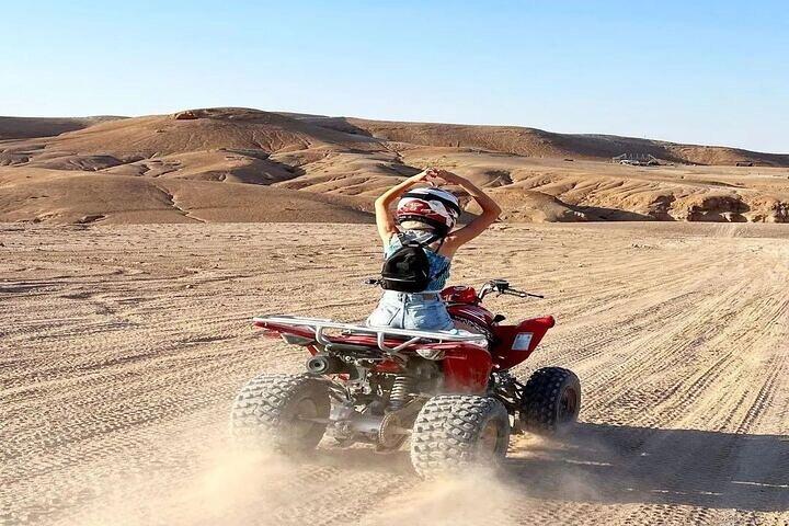 Agafay Desert Tour with Quad Ride and Dinner Show