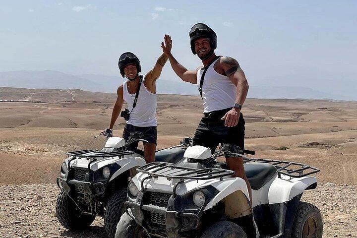 Agafay Desert Tour with Quad Ride and Dinner Show
