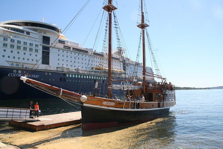 Oslofjord: Mini-Kreuzfahrt auf einem hölzernen Segelschiff