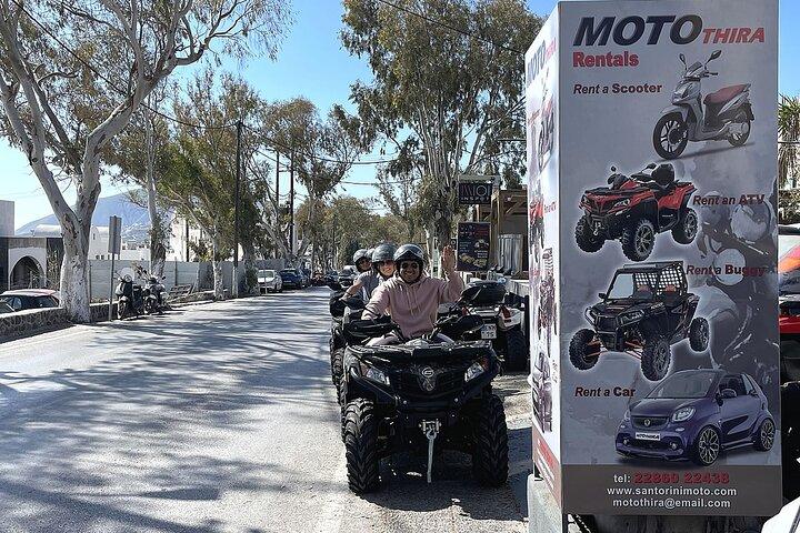 Alquilar un ATV Santorini