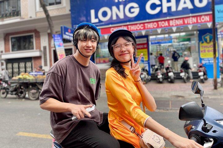 Saigon Ghost creences tour, Chinatown passeio turístico de scooter