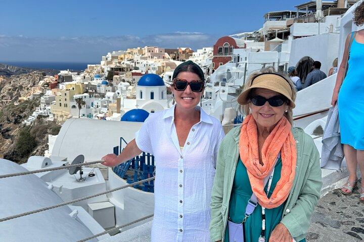 Tour privado de medio día Santorini