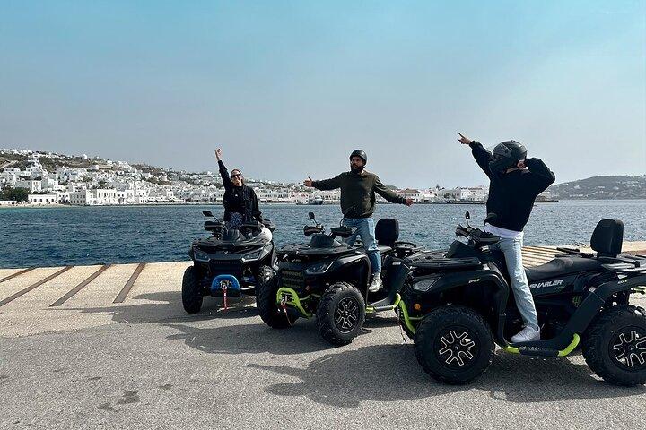 Scopri Mykonos ATV Tour con 650cc Quad