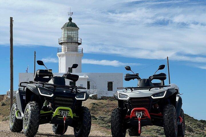 Scopri Mykonos ATV Tour con 650cc Quad