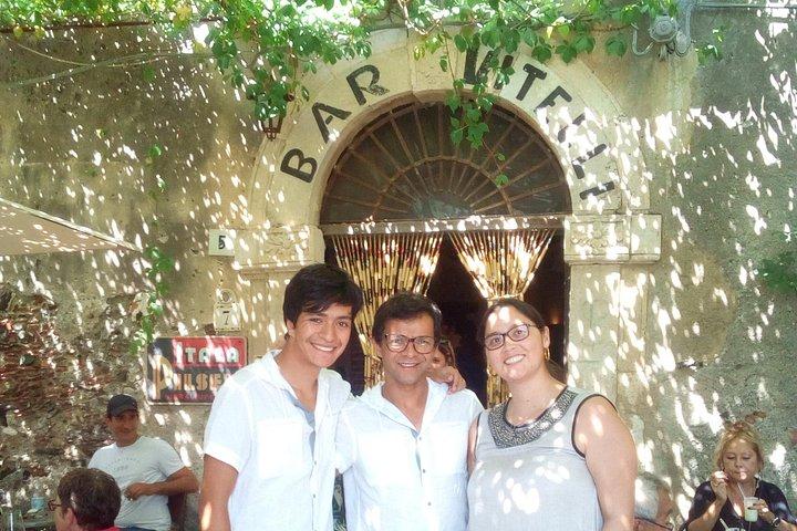 Taormina: Private/Guided Godfather with Authentic Pizza Tasting