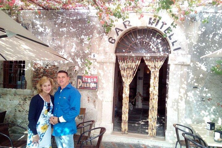 Taormina: Private/Guided Godfather with Authentic Pizza Tasting
