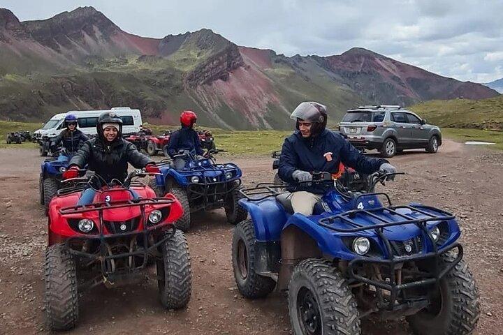 Rainbow Mountain ATV-äventyr, bara 7 minuters promenad