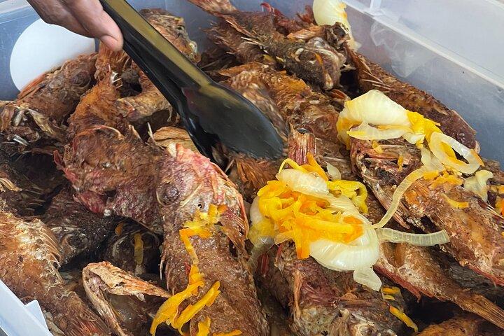Tour dello street food giamaicano di pesce da Montego Bay, Falmouth