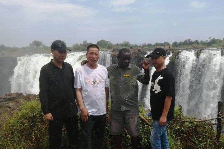 Guided Tour af vandfaldene (Zimbabwe side)