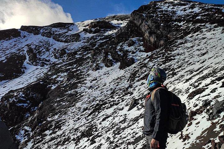 Ascent to Tungurahua Volcano