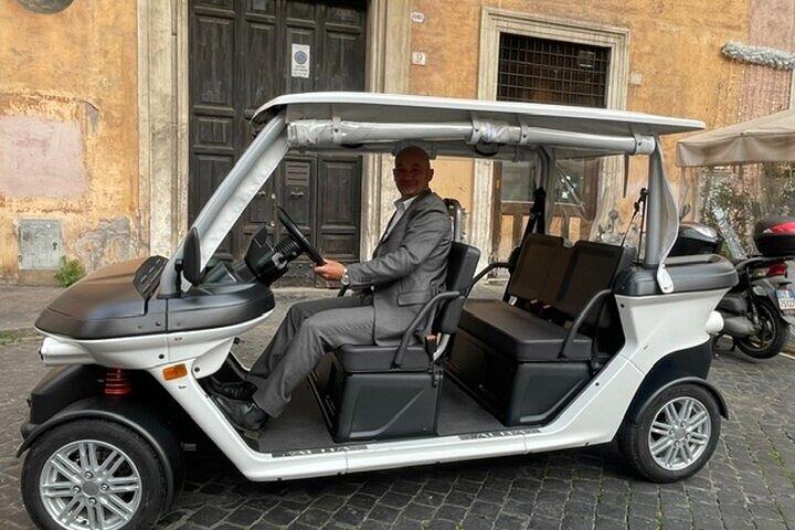 Excursión privada exclusiva en carrito de golf por Roma