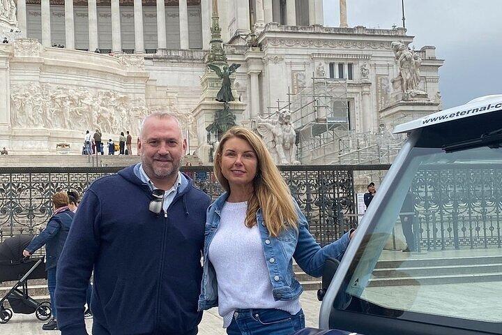 Excursión privada exclusiva en carrito de golf por Roma