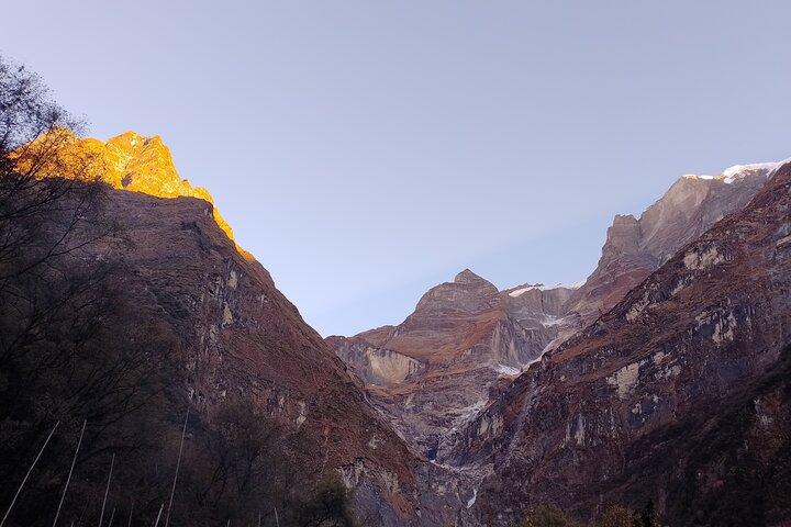 3-tägige Wanderung zum Sikles-Kapuche-Gletschersee ab Pokhara