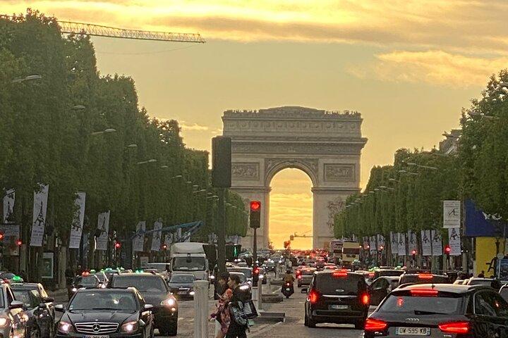 Privat elcykel gennem Paris' vidundere