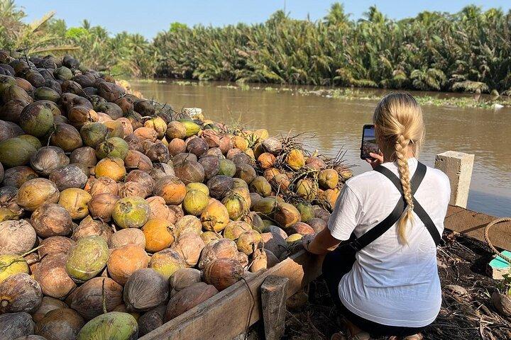 Cattura di gamberi e tour privato autentico di Ben Tre da HCM