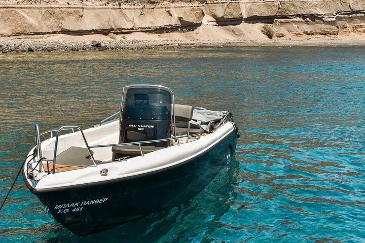 Alquiler de Barcos en Santorini sin Licencia